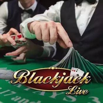 Live Blackjack casino game by Evolution – featured logo at Wild Robin Casino