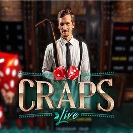Play the Live Craps slot by Evolution on Wild Robin Casino