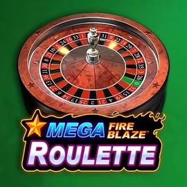 Mega Fire Blaze Roulette casino game by Playtech – featured logo at Wild Robin Casino