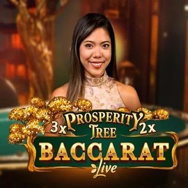 Prosperity Tree Baccarat game by Evolution – logo hosted on Wild Robin Casino