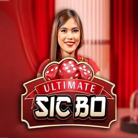 Ultimate Sic Bo logo by Ezugi at Wild Robin Casino